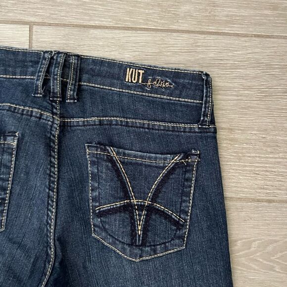 Kut From The Cloth Skinny Jeans size 2 Dark Wash - Picture 6 of 6
